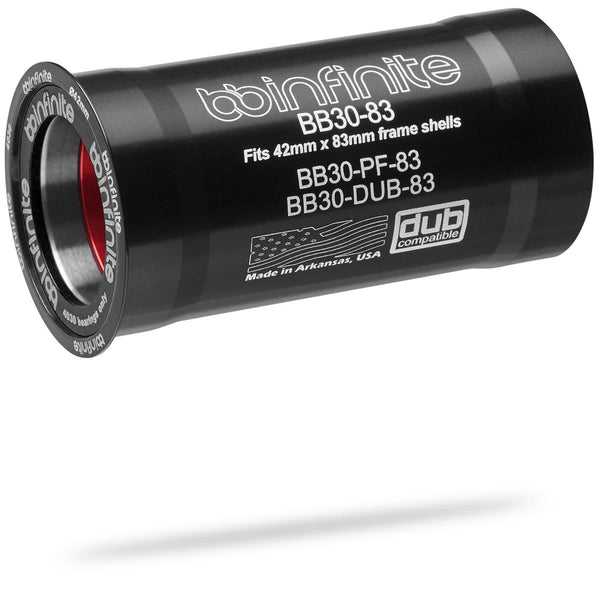 BBInfinite BB30-83 bottom bracket for 83mm frames with 30mm spindle crank compatibility