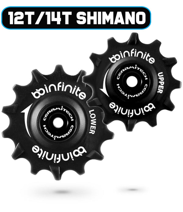 Shimano 11-Speed MTB Ceramitech Pulley Set (set of 2)